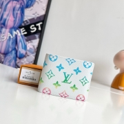 LOUIS VUITTON ミュルティプル ウォレット モノグラム グラデーション メンズ 11.5×9×1.5cm