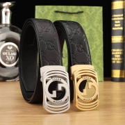 グッチ メンズ ベルト 自動バックル 35mm