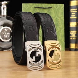 グッチ メンズ ベルト 自動バックル 35mm