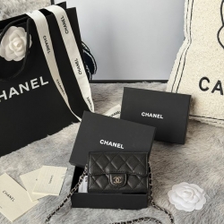 CHANEL ウエストバッグ カーフレザー レディース 11×7.5×2cm