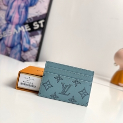 LOUIS VUITTON カードケース モノグラム シャドウ レザー メンズ 11×7×1.5cm