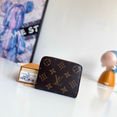 LOUIS VUITTON ジッピー コインパース モノグラム キャンバス レディース 11×8×2cm