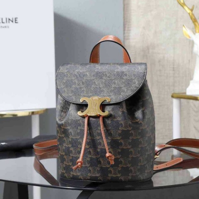 セリーヌ スタイル ボニー リュック カーフスキン サイズ：25×18×13cm