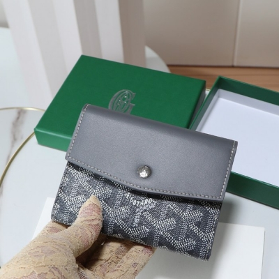 GOYARD サンガブリエル 三つ折り財布 ユニセックス 12×9.3×2.5cm