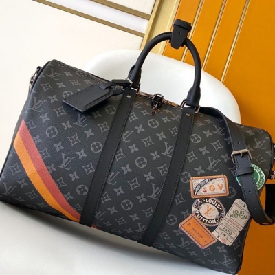 LOUIS VUITTON キープオール バンドリエール 45 モノグラムエクリプス メンズ 45×27×20cm