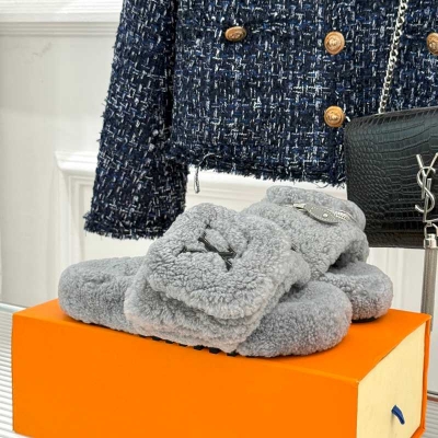 【LOUISVUITTON】25WFウォレットファースリッポンルームシューズレディース