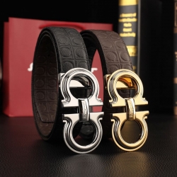 フェラガモ メンズ ベルト 両面用 3.5cm