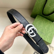 グッチ メンズ ベルト シグネチャー 4.0cm