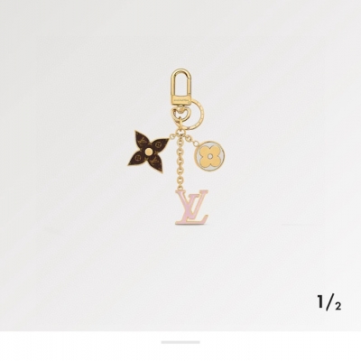 ルイ ヴィトン スタイル キーリング チャーム スプリングストリートチェーン