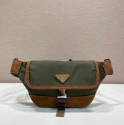 PRADA ウエストバッグ リサイクルナイロン メンズ 18×15×5cm