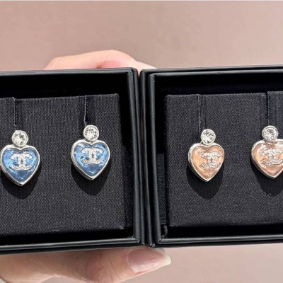 シャネル スタイル ピアス ハート