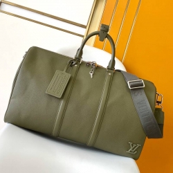 LOUIS VUITTON キープオール バンドリエール 50 モノグラムシャドウ レザー メンズ 50×29×23cm