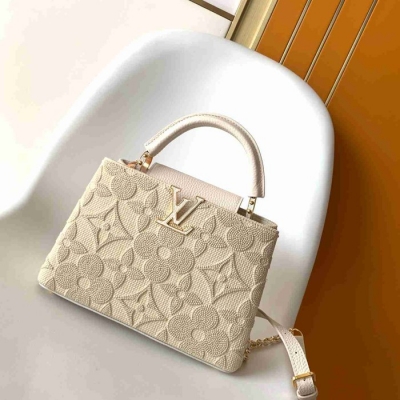 LV ハンドバッグ カプシーヌ 21×13.6×8cm