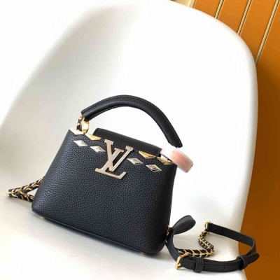 LV ハンドバッグ カプシーヌ 21×13.6×8cm