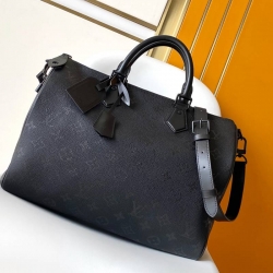 LOUIS VUITTON スピーディ P9 バンドリエール 40 カーフレザー メンズ 40×26×23cm