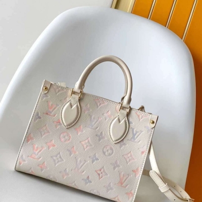LV ショルダーバッグ ハンドバッグ オンザゴー 19×11.5×25cm