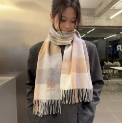 ロエベ カシミヤスカーフ 30x180