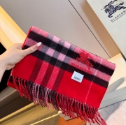 バーバリー クラシックチェックカシミヤスカーフ 30x180