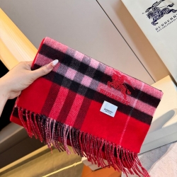 バーバリー クラシックチェックカシミヤスカーフ 30x180