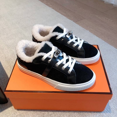 【HERMES】25SS早春新作ブーツウールブーツメンズレディース