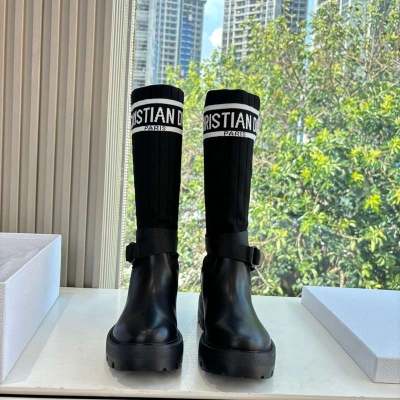 【DIOR】2026秋冬ロングブーツライダースブーツレディース