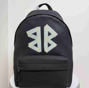 バレンシアガ スタイル テープ柄 リュック レザー サイズ：35×47×18cm