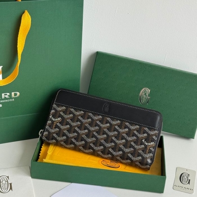 GOYARD ロングウォレット コットンキャンバス ユニセックス 20×11×2.3cm