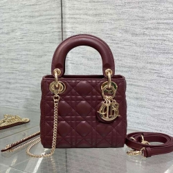 ディオール ハンドバッグ レディディオール 17×7×15cm