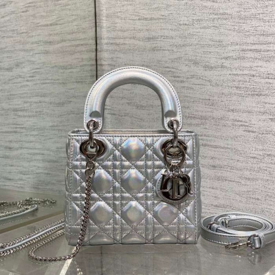 ディオール ハンドバッグ レディディオール 17×7×15cm