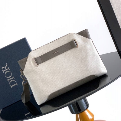 DIOR ノルマンディー A5 ドキュメントケース カーフレザー メンズ 30×21×6cm