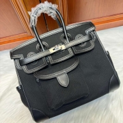 HERMES バーキン 25 カーゴ キャンバス×スウィフト レディース 25×20×13cm