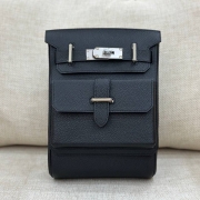 HERMES ハックアドス ショルダーバッグ 取り外しポーチ付き メンズ 18×23×6cm