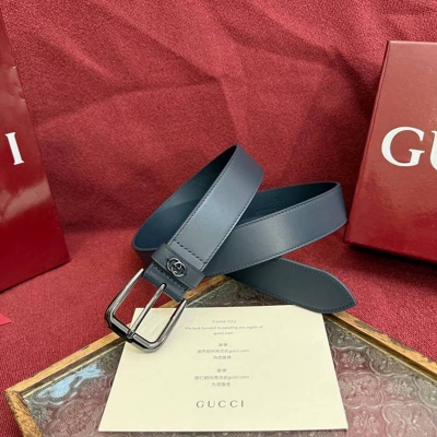 グッチ メンズ ベルト GG 3.5cm