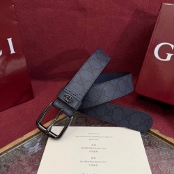 グッチ メンズ ベルト GG 3.5cm