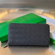BOTTEGA VENETA イントレチャート ロングウォレット メンズ 19×10×2cm