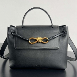 BV ショルダーバッグ レザー ハンドバッグ チャオチャオ 26×19×10.5cm