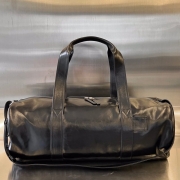 BOTTEGA VENETA ワックスレザー ジムバッグ ユニセックス 49×22×21.5cm