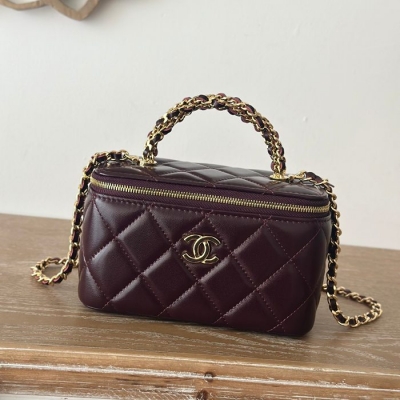 シャネル ポーチ 17×9.5×8cm