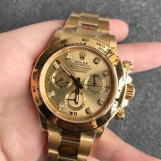 ROLEX デイトナ M116508 40mm シャンパン 8Pダイヤ 芸能人愛用