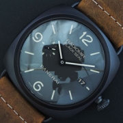 PANERAI ラジオミール ブラックケース 自動巻き P.9000搭載 定番腕時計