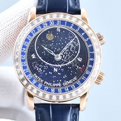 PATEK PHILIPPE 6104R-001 グランドコンプリケーション ブルー文字盤 324S搭載 高品質