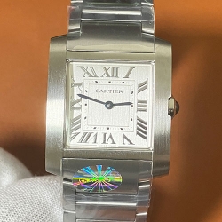 CARTIER WSTA0074 タンクフランセーズ MM 5S+製 レディース 完成度完璧