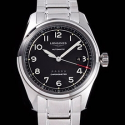 LONGINES L3.810.4.53.6 スピリット ブラック 2824搭載 日本人気n級品