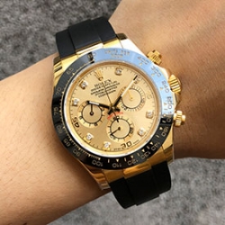 ROLEX デイトナ 116518LNG シャンパン 8Pダイヤ コピー