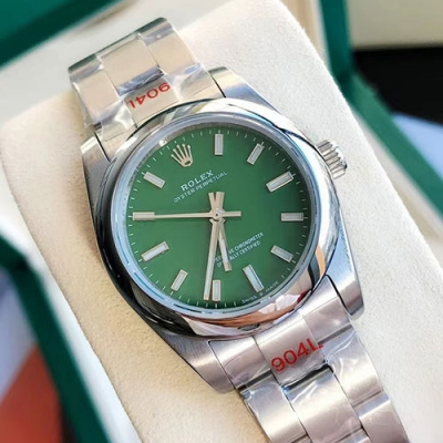 ROLEX M277200 オイスターパーペチュアル 31mm グリーン 超激安