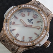 HUBLOT ビッグバン 電池式 ホワイト レディス専用