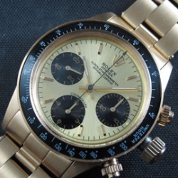 ROLEX デイトナ 金無垢 ブラックベゼル ベルト調整無料