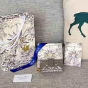 DIOR レディディオール 5スロットカードケース ラムスキン レディース 10.4×7×2cm