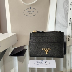 PRADA カードケース サフィアーノレザー ユニセックス 12×8.5cm