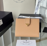 PRADA ミニウォレット サフィアーノレザー メンズ 11.2×8.5cm